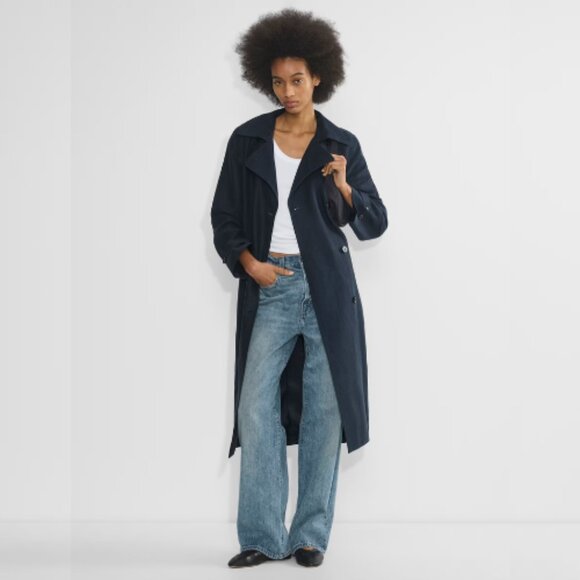 Aritzia Wilfred Labyrinth Trench Coat in CruiseLinen - Picture 1 of 13